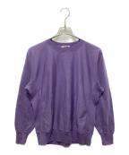 AURALEEオーラリー）の古着「エラスティックハイゲージスウェットP/O」｜パープル