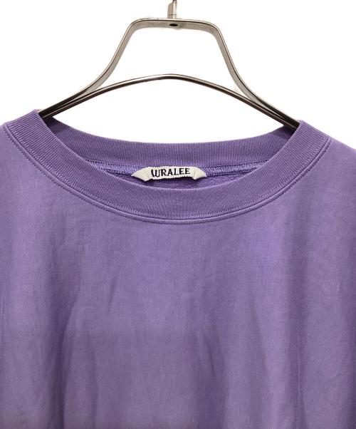 AURALEE（オーラリー）AURALEE (オーラリー) エラスティックハイゲージスウェットP/O パープル サイズ:1の古着・服飾アイテム