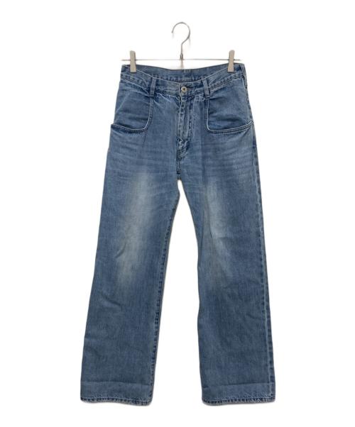 Whim Gazette（ウィムガゼット）Whim Gazette (ウィムガゼット) ポケットデニムパンツ ブルー サイズ:36の古着・服飾アイテム