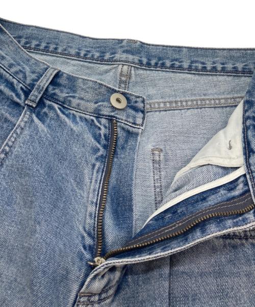 Whim Gazette（ウィムガゼット）Whim Gazette (ウィムガゼット) ポケットデニムパンツ ブルー サイズ:36の古着・服飾アイテム