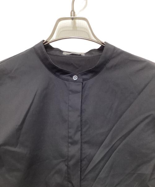 theory luxe（セオリーリュクス）theory luxe (セオリーリュクス) バンドカラーシャツ ブラック サイズ:40の古着・服飾アイテム