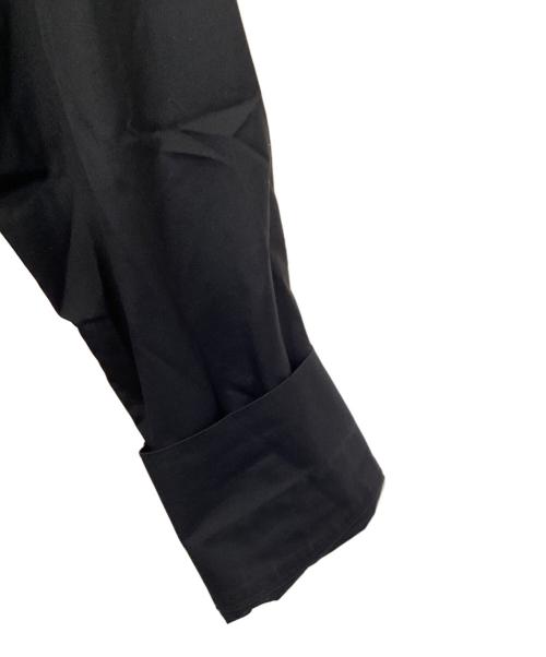 theory luxe（セオリーリュクス）theory luxe (セオリーリュクス) バンドカラーシャツ ブラック サイズ:40の古着・服飾アイテム