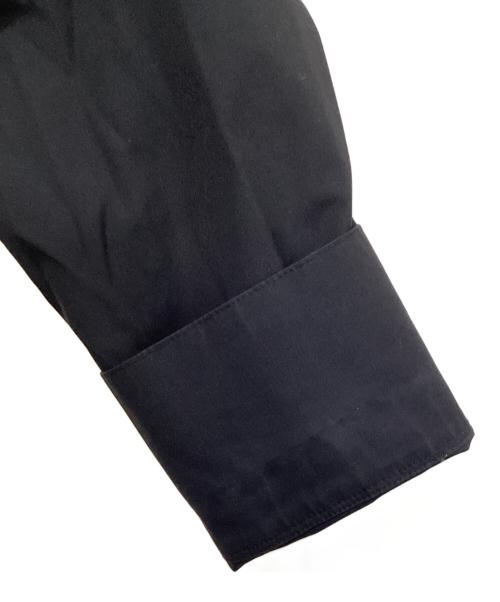 theory luxe（セオリーリュクス）theory luxe (セオリーリュクス) バンドカラーシャツ ブラック サイズ:40の古着・服飾アイテム