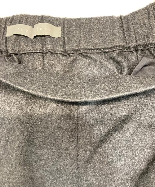 theory luxe（セオリーリュクス）theory luxe (セオリーリュクス) ウールスラックス グレー サイズ:38の古着・服飾アイテム