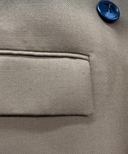 theory project（セオリープロジェクト）theory project (セオリープロジェクト) ダブルテーラードジャケット ブラウン サイズ:2の古着・服飾アイテム