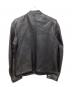 Paul Smith (ポールスミス) シングルライダースジャケット ブラック サイズ:Ｍ：18000円