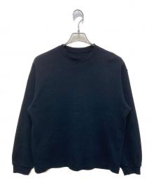 MOON TREE PLANET（ムーンツリープラネット）の古着「リブカットソー」｜ブラック