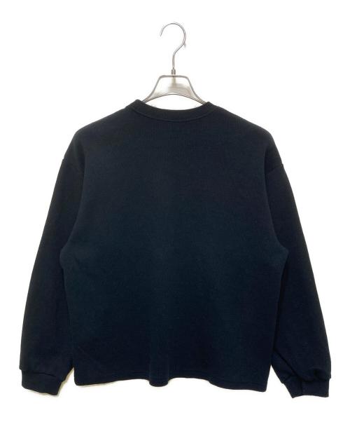 MOON TREE PLANET（ムーンツリープラネット）MOON TREE PLANET (ムーンツリープラネット) リブカットソー ブラック サイズ:Ｍの古着・服飾アイテム