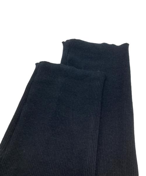 MOON TREE PLANET（ムーンツリープラネット）MOON TREE PLANET (ムーンツリープラネット) リブレギンスパンツ ブラック サイズ:Ｍの古着・服飾アイテム