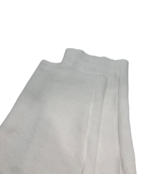 MOON TREE PLANET（ムーンツリープラネット）MOON TREE PLANET (ムーンツリープラネット) リブレギンスパンツ ホワイト サイズ:Ｍの古着・服飾アイテム