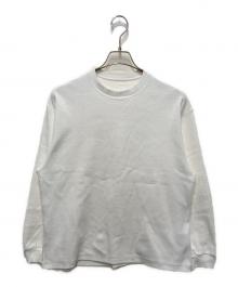 MOON TREE PLANET（ムーンツリープラネット）の古着「リブカットソー」｜ホワイト