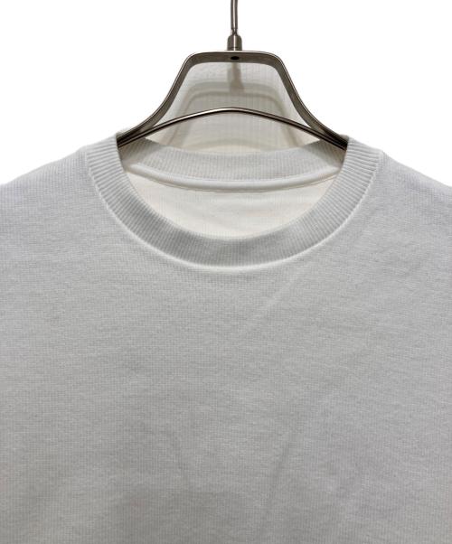 MOON TREE PLANET（ムーンツリープラネット）MOON TREE PLANET (ムーンツリープラネット) リブカットソー ホワイト サイズ:Ｍの古着・服飾アイテム