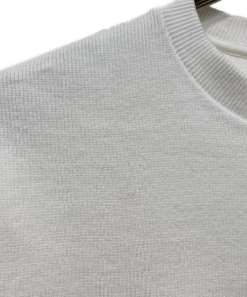 MOON TREE PLANET（ムーンツリープラネット）MOON TREE PLANET (ムーンツリープラネット) リブカットソー ホワイト サイズ:Ｍの古着・服飾アイテム