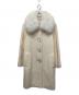 Diagram（ダイアグラム）の古着「ウールループコート」｜アイボリー