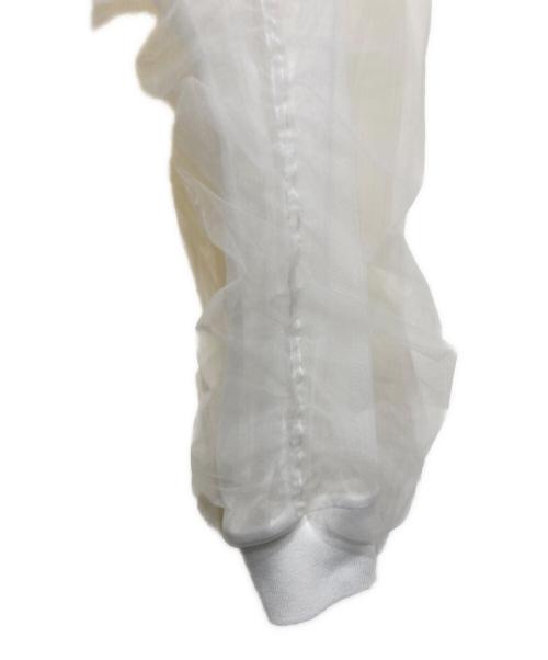 Diagram（ダイアグラム）Diagram (ダイアグラム) チュールギャザーブルゾン ホワイト サイズ:36の古着・服飾アイテム