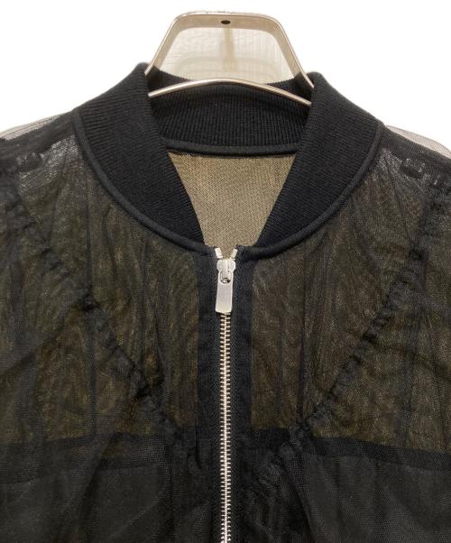 Diagram（ダイアグラム）Diagram (ダイアグラム) チュールギャザーブルゾン ブラック サイズ:36の古着・服飾アイテム