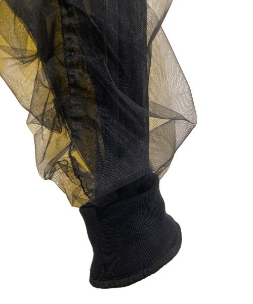 Diagram（ダイアグラム）Diagram (ダイアグラム) チュールギャザーブルゾン ブラック サイズ:36の古着・服飾アイテム