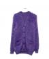 MOON TREE PLANET（ムーンツリープラネット）の古着「モヘアカーディガン」｜パープル