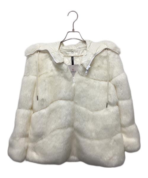 MONCLER（モンクレール）MONCLER (モンクレール) エピローブ Fファーダウンジャケット ホワイト サイズ:00の古着・服飾アイテム