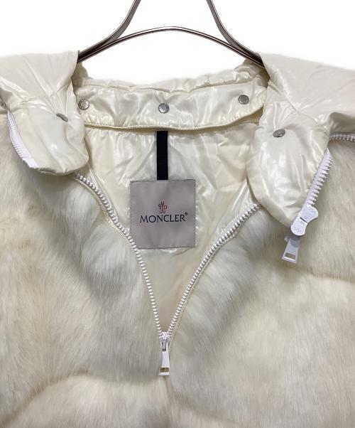 MONCLER（モンクレール）MONCLER (モンクレール) エピローブ Fファーダウンジャケット ホワイト サイズ:00の古着・服飾アイテム