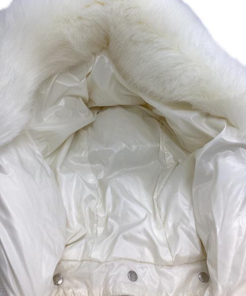 MONCLER（モンクレール）MONCLER (モンクレール) エピローブ Fファーダウンジャケット ホワイト サイズ:00の古着・服飾アイテム