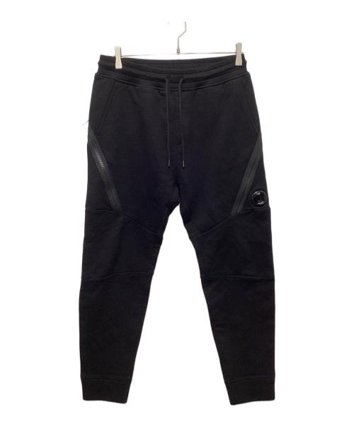C.P COMPANY（シーピーカンパニー）C.P COMPANY (シーピーカンパニー) サイドジップゴーグルスウェットパンツ ブラック サイズ:Ｓの古着・服飾アイテム