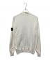 STONE ISLAND (ストーンアイランド) ロゴワッペンコットンカーディガン ホワイト サイズ:Ｍ：15000円