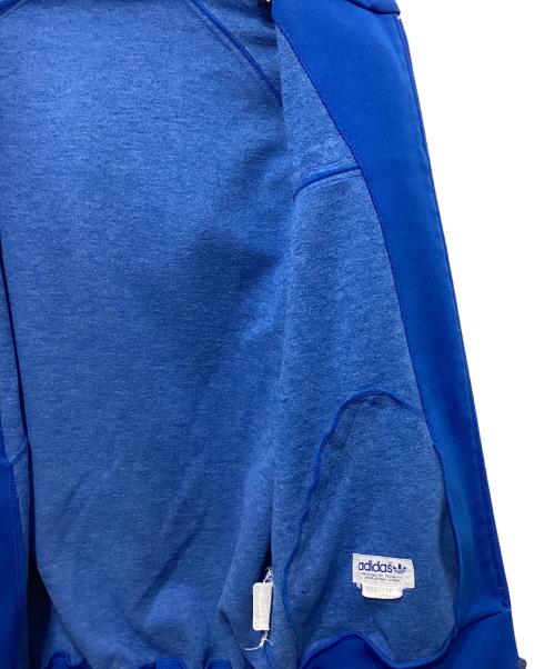 adidas（アディダス）adidas (アディダス) ヴィンテージフーデッドトラックジャケット ブルー サイズ:Lの古着・服飾アイテム