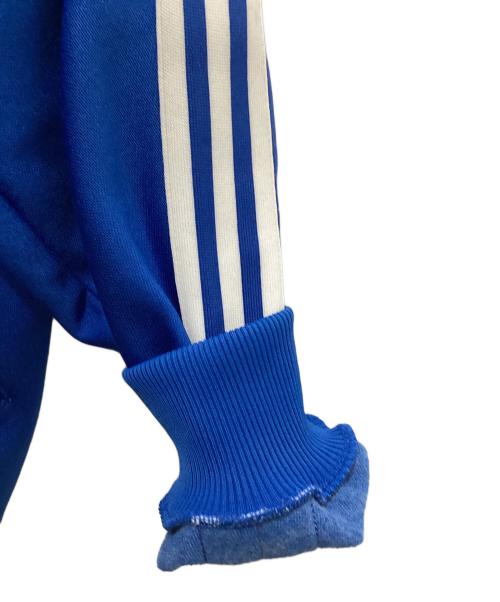 adidas（アディダス）adidas (アディダス) ヴィンテージフーデッドトラックジャケット ブルー サイズ:Lの古着・服飾アイテム