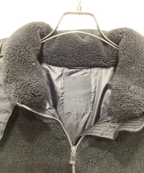 TATRAS（タトラス）TATRAS (タトラス) フルモ ボアダウンジャケット ブラック サイズ:4の古着・服飾アイテム