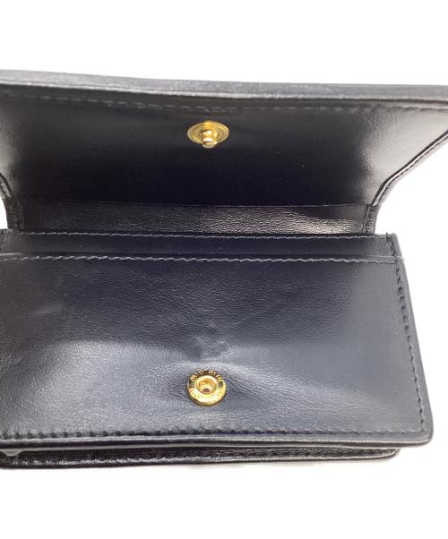 MIU MIU（ミュウミュウ）MIU MIU (ミュウミュウ) カードケース ブラックの古着・服飾アイテム