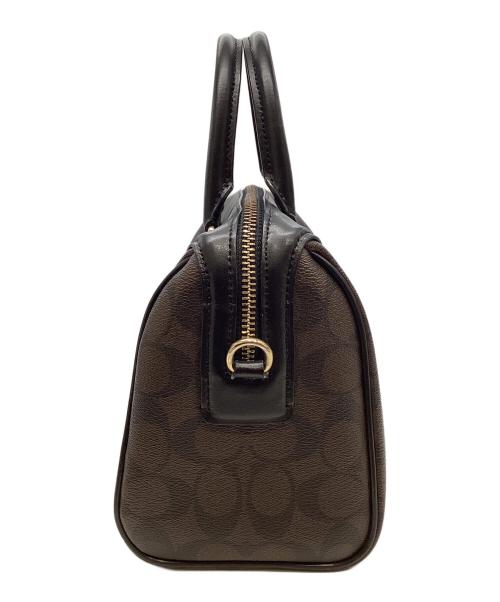 COACH（コーチ）COACH (コーチ) 2WAYミニボストンバッグ ブラウンの古着・服飾アイテム