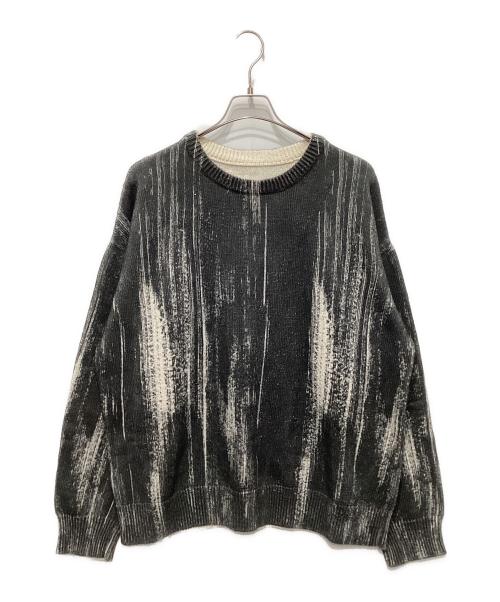 YOKE（ヨーク）YOKE (ヨーク) コットンクルーネックセーター グレー サイズ:3の古着・服飾アイテム