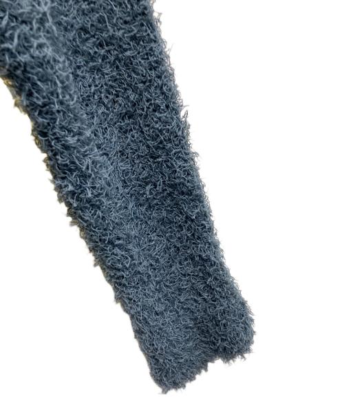 YOKE（ヨーク）YOKE (ヨーク) ブッシーコットンクルーネックニット ブルー サイズ:3の古着・服飾アイテム