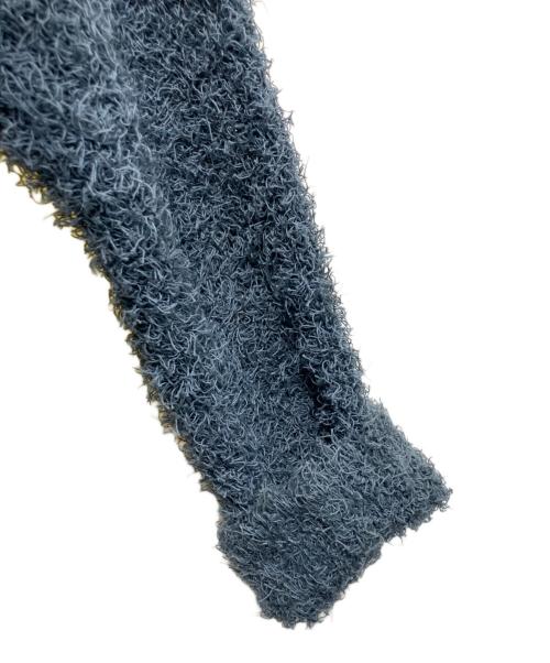 YOKE（ヨーク）YOKE (ヨーク) ブッシーコットンクルーネックニット ブルー サイズ:3の古着・服飾アイテム