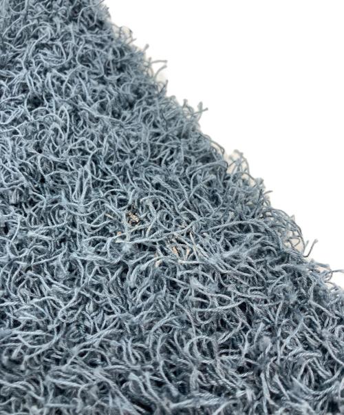 YOKE（ヨーク）YOKE (ヨーク) ブッシーコットンクルーネックニット ブルー サイズ:3の古着・服飾アイテム