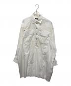 DIESELディーゼル）の古着「シャツワンピース」｜ホワイト