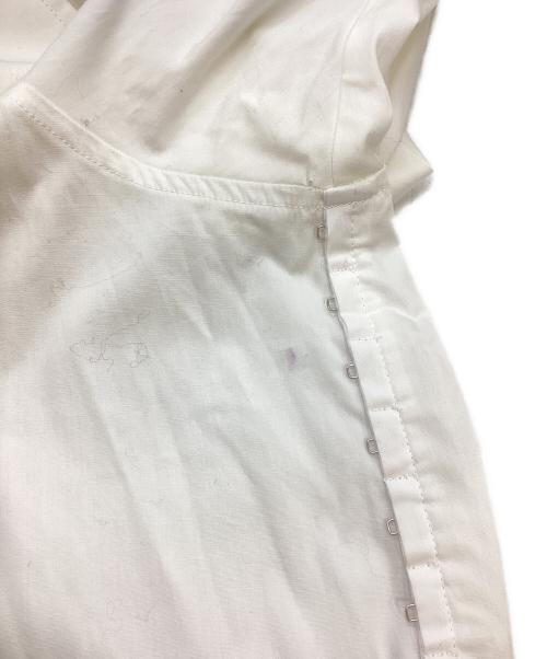DIESEL（ディーゼル）DIESEL (ディーゼル) シャツワンピース ホワイト サイズ:Ｓの古着・服飾アイテム
