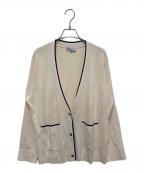 MACKINTOSH LONDONマッキントッシュ ロンドン）の古着「レーヨンニット カーディガン」｜ベージュ