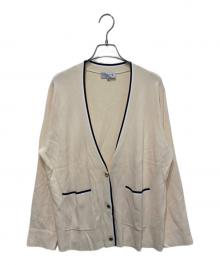 MACKINTOSH LONDON（マッキントッシュ ロンドン）の古着「レーヨンニット カーディガン」｜ベージュ