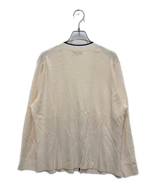 MACKINTOSH LONDON（マッキントッシュ ロンドン）MACKINTOSH LONDON (マッキントッシュ ロンドン) レーヨンニット カーディガン ベージュ サイズ:46の古着・服飾アイテム