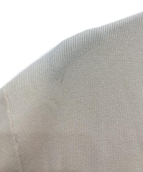 MACKINTOSH LONDON（マッキントッシュ ロンドン）MACKINTOSH LONDON (マッキントッシュ ロンドン) レーヨンニット カーディガン ベージュ サイズ:46の古着・服飾アイテム
