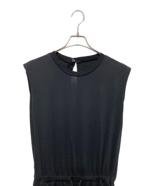 Spick and Span（スピック＆スパン）Spick and Span (スピック＆スパン) CO/PE天竺オールインワン ブラック サイズ:36の古着・服飾アイテム
