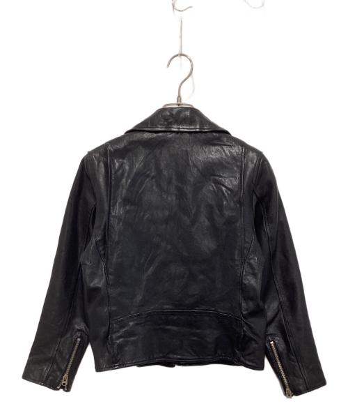 beautiful people（ビューティフルピープル）beautiful people (ビューティフルピープル) ダブルライダースジャケット ブラック サイズ:140の古着・服飾アイテム