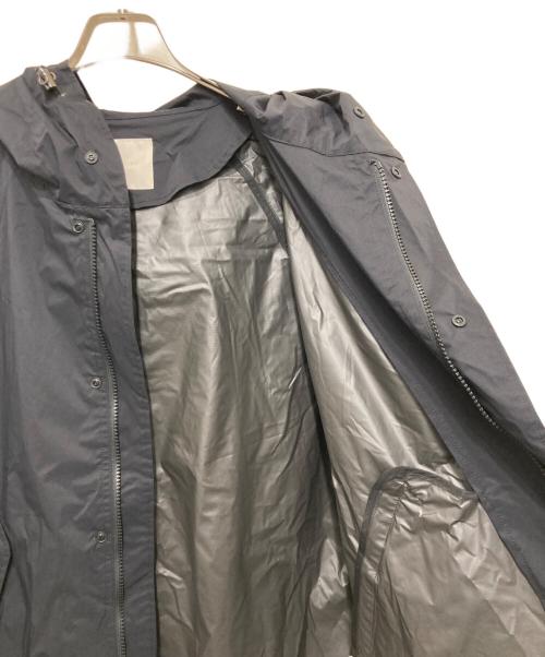 nano・universe（ナノ・ユニバース）nano・universe (ナノ・ユニバース) PERTEX(R) SHIELD PRO フードブルゾン ブラック サイズ:Lの古着・服飾アイテム