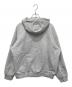 SUPREME (シュプリーム) アーク サーマル 裏地 ジップアップ フード付きスウェット グレー サイズ:L：30000円
