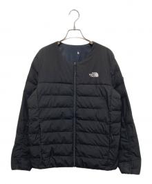 THE NORTH FACE（ザ ノース フェイス）の古着「ルイス T ノーカラーパデッドジャケット」｜ブラック