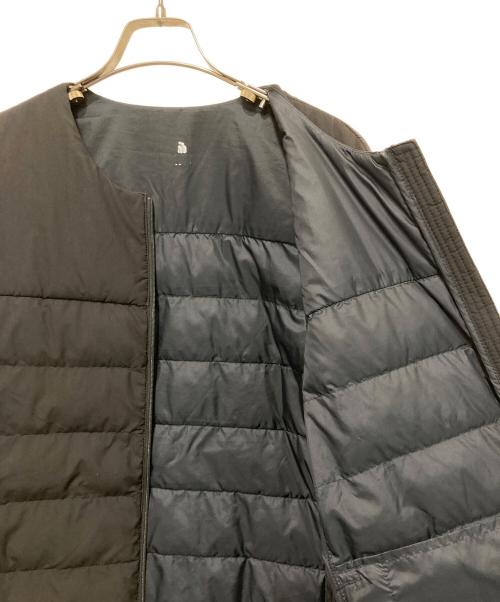 THE NORTH FACE（ザ ノース フェイス）THE NORTH FACE (ザ ノース フェイス) ルイス T ノーカラーパデッドジャケット ブラック サイズ:Sの古着・服飾アイテム