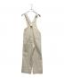 CURRENTAGE (カレンテージ) デニムオーバーオール ホワイト サイズ:1：9000円