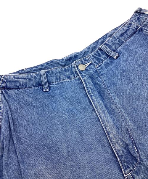 BROCHURE（ブローシュアー）BROCHURE (ブローシュアー) デニムカーゴパンツ ブルー サイズ:なしの古着・服飾アイテム